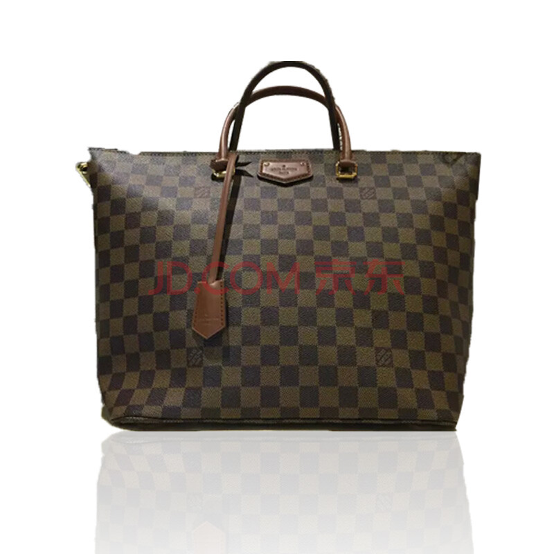 全新lv belmont咖啡色棋盘格两用包b150306009