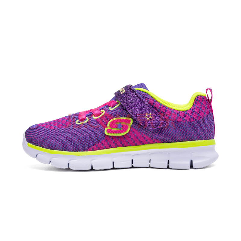 skechers kids斯凯奇童鞋2015秋季新款女小童运动鞋 80860 sk80860na
