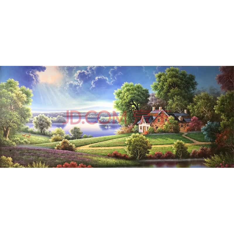 黄晓玉 《景色》 客厅精品油画