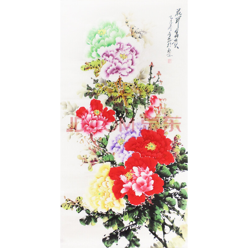 刘雪梅 《花开富贵》 牡丹画