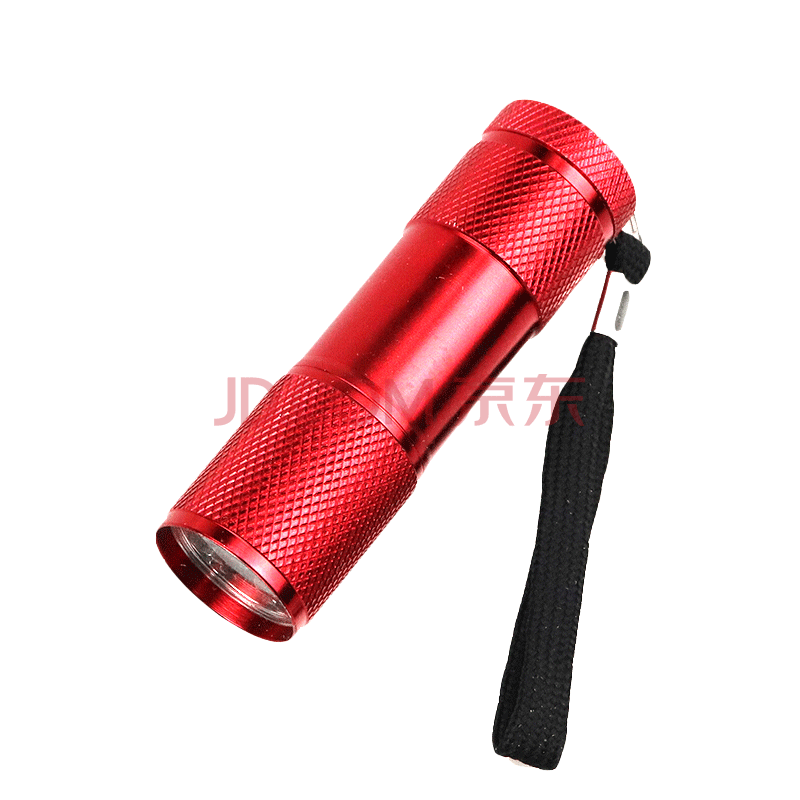 迷你验钞灯手电筒荧光剂检测家用小电灯蓝光检测紫外线防伪灯 红色