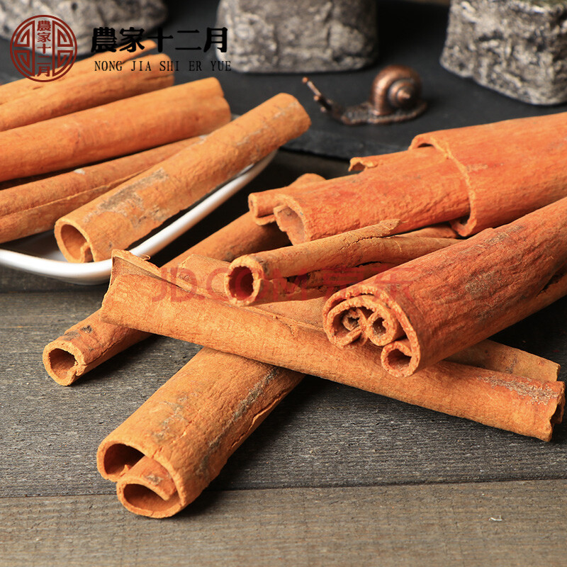 农家十二月 桂皮 肉桂桂心 桂心100g