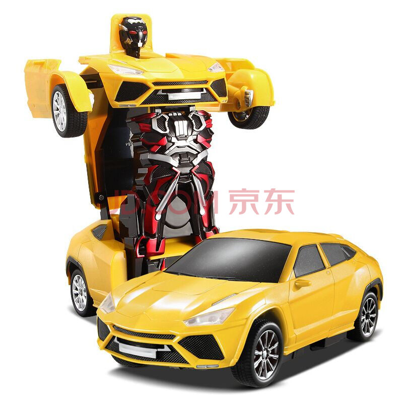 遙控/電動 遙控車 jiaqi 正版佳奇tt652蘭博基尼幻影勇者遙控變形車