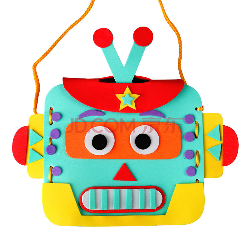 艺趣暑期幼儿园创意手工缝制包diy手工制作包材料包儿童节母亲节益智