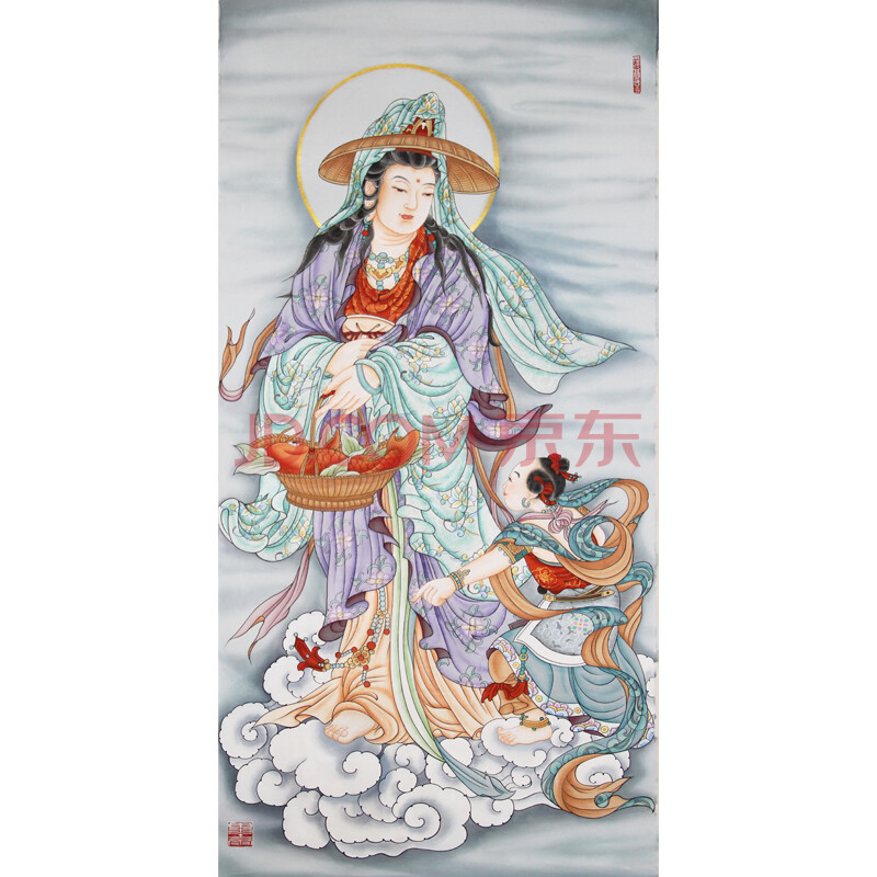 李臻《提篮观音》