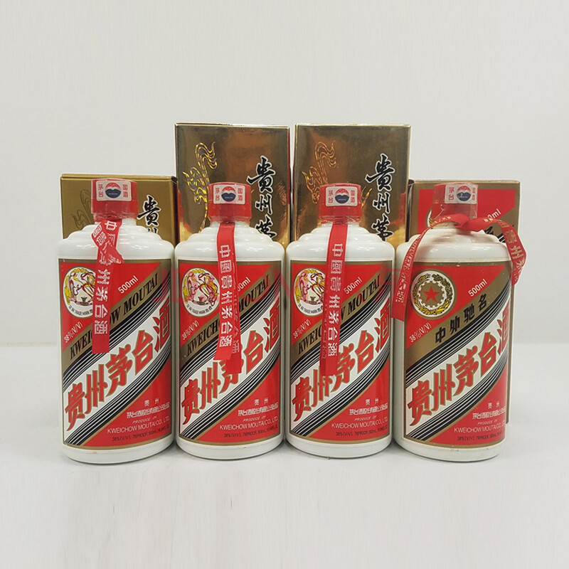 【京东拍卖】贵州茅台酒 2004年 38度 500ml 4瓶