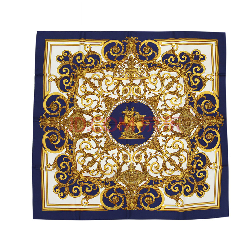 [99新] hermes 爱马仕88cm*88cm 女士真丝大方巾 丝巾