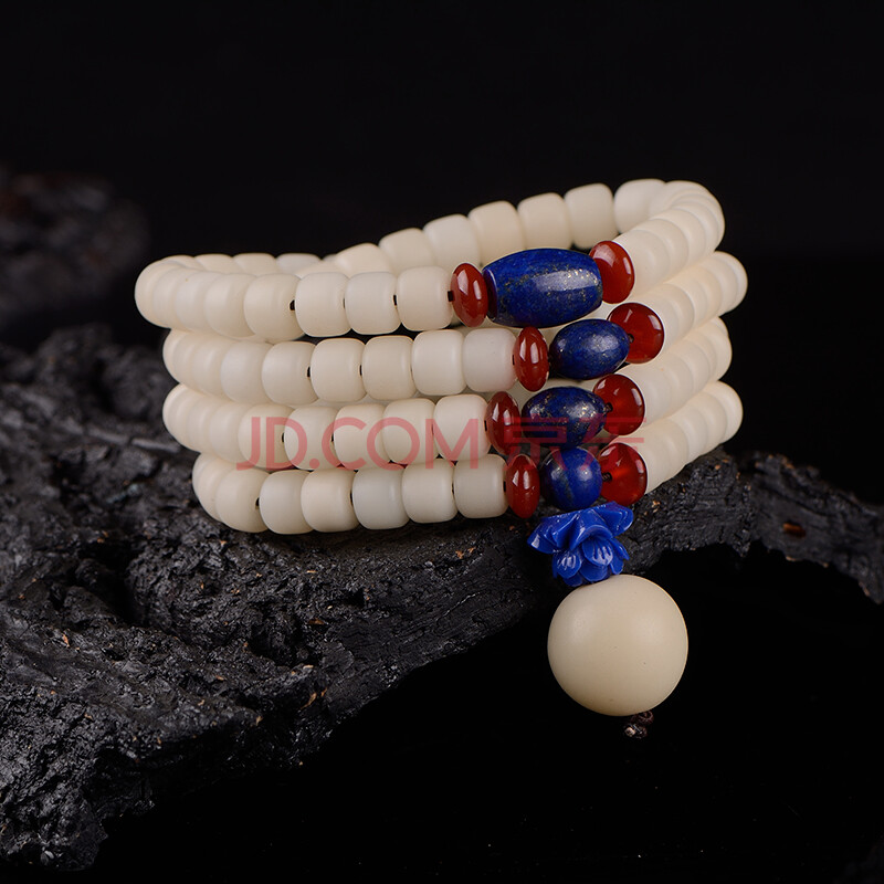 东赏 白玉菩提根项链【58.3】克