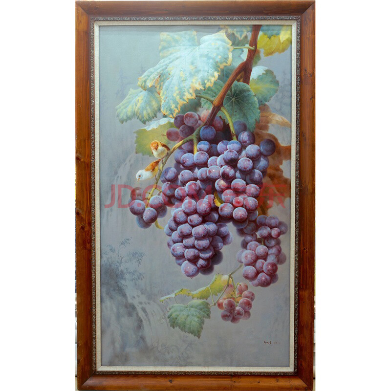 郑炳章《紫气东来》带装裱 原创仅此一副 超写实收藏珍品请看仔细图