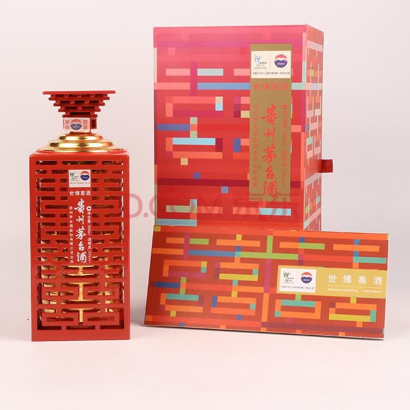 世博喜酒茅台 2010年 53度 500ml 1瓶【h11】(名酒 老酒)