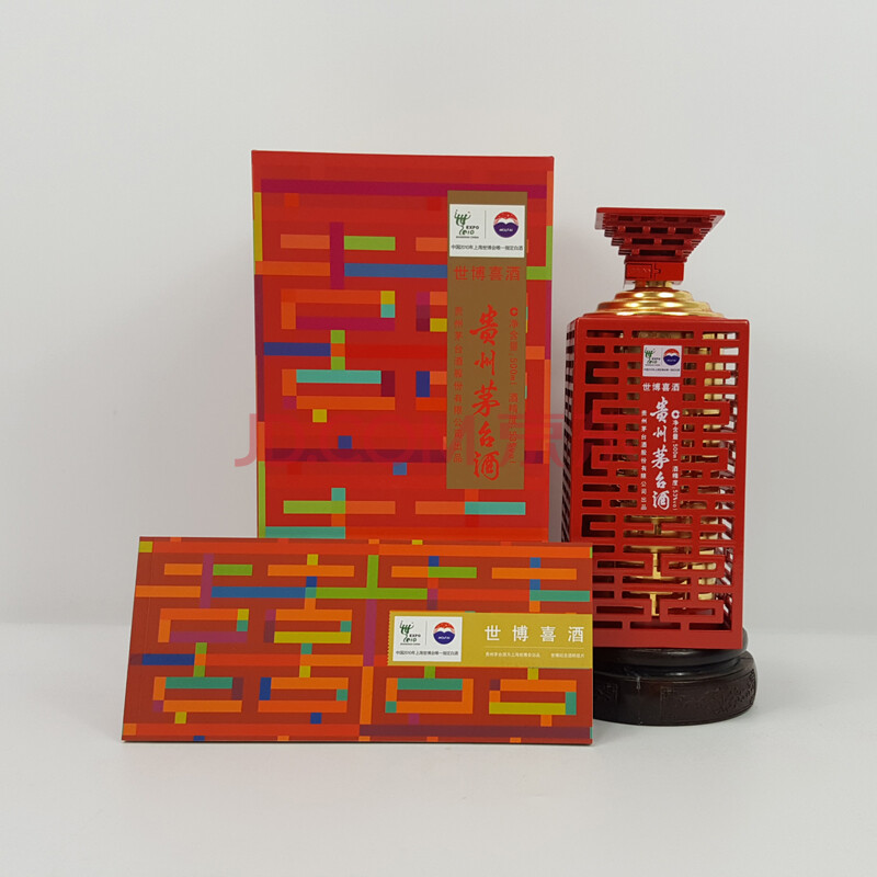 贵州茅台酒(世博喜酒) 2010年 53度 500ml 1瓶
