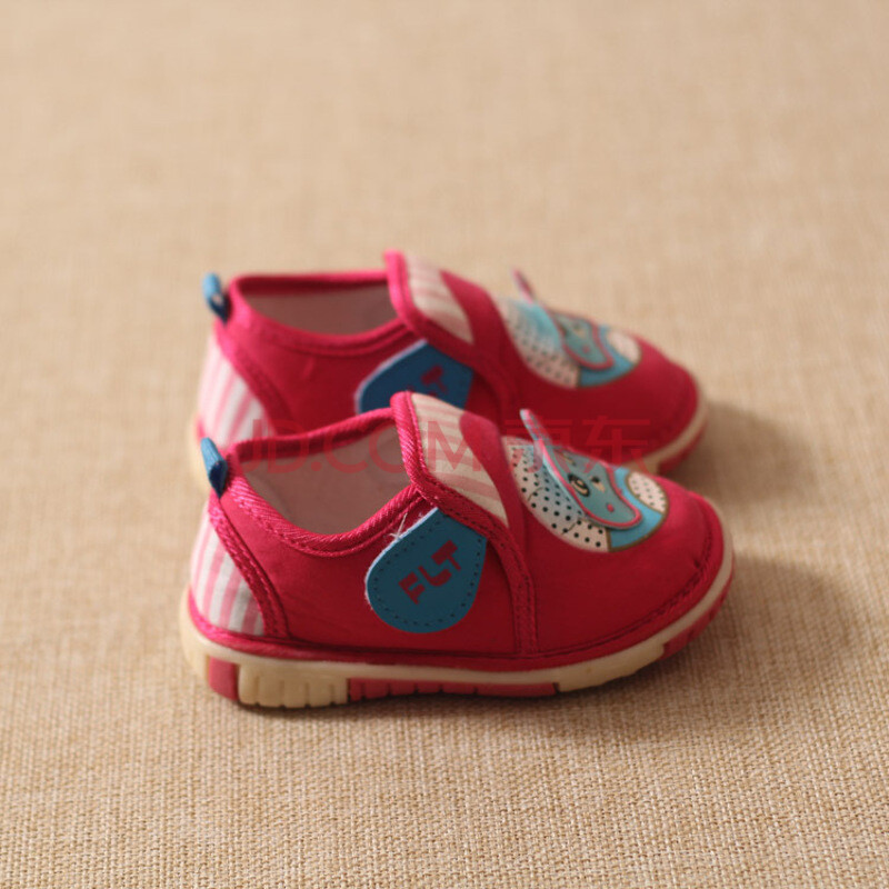 2016春秋新款童鞋动物儿童学步鞋叫叫鞋t 红色 14码内长11.5cm