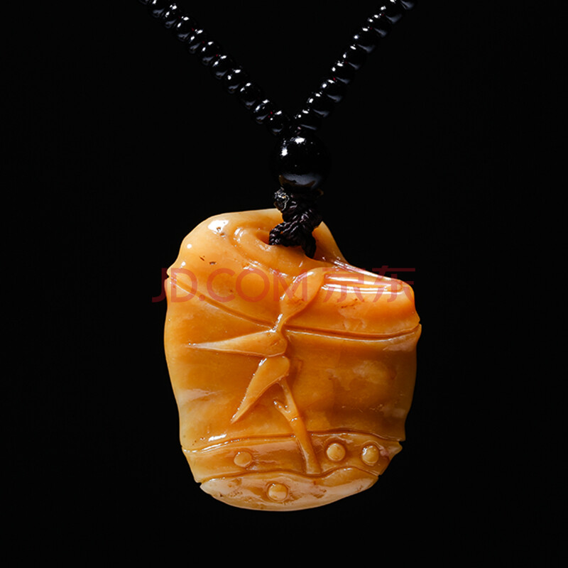 th0302 石磊阁 寿山石 田黄石 挂件《节节高》金石篆刻 中秋送礼 送