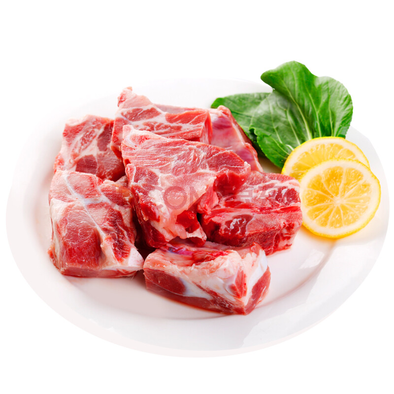 双汇 无颈猪前排1kg 免切猪排骨生鲜猪小排猪骨头 国产猪肉生鲜 猪骨