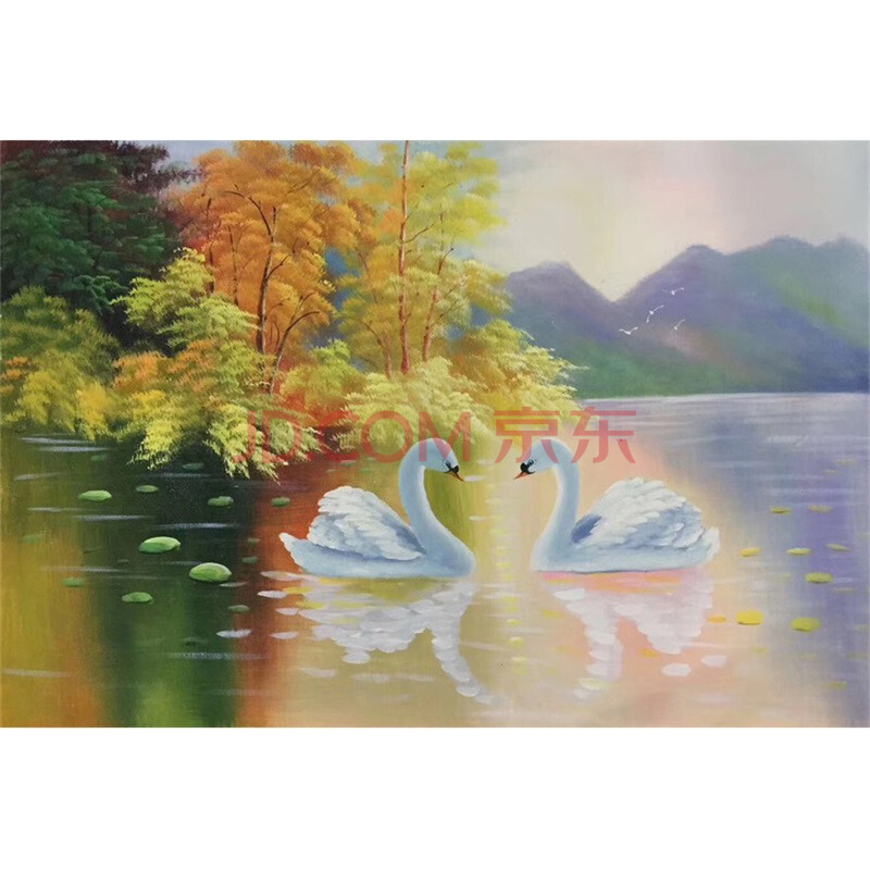 黄欣雨《相亲相爱》 布面油画