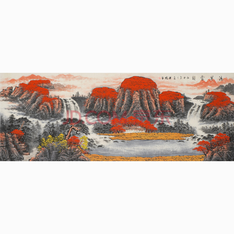 潘兴鹏《鸿运当头》之四180cmx68cm