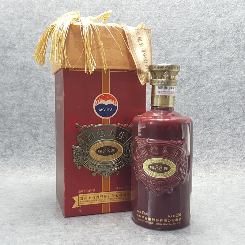 茅台-灿烂人生 2007年 53度 500ml