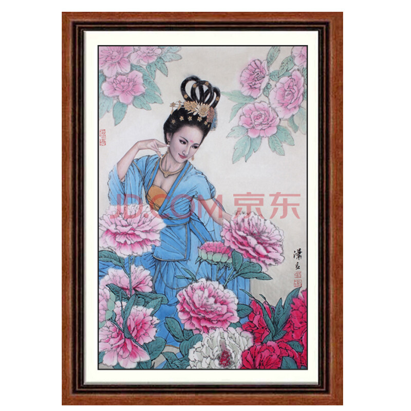 潇立《花神二》北京书画协会会员