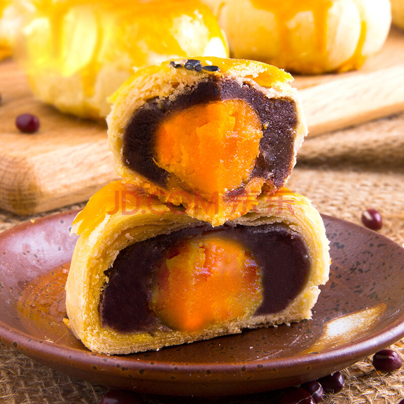 贝夫红豆沙蛋黄酥 烘焙糕点厦门特产零食点心小吃 400g 红豆沙味