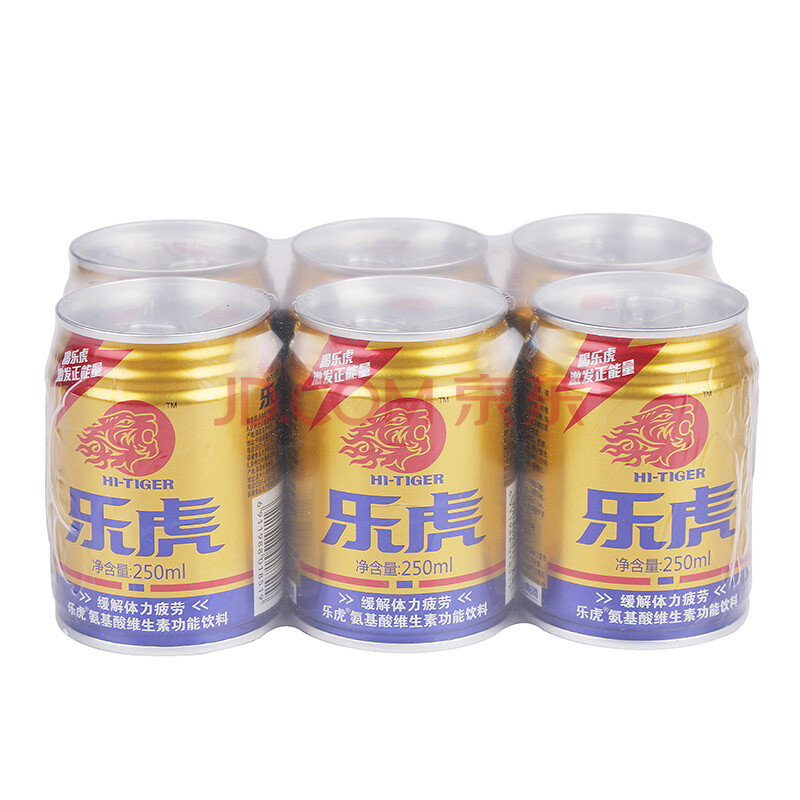 達利園樂虎氨基酸維生素功能飲料250ml*6罐/組