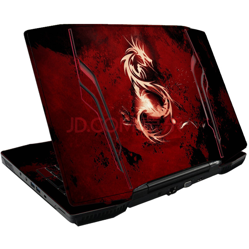 雷神911 g150t g170s/sg笔记本外壳膜g150s/sa保护贴膜 贴纸 微星红龙