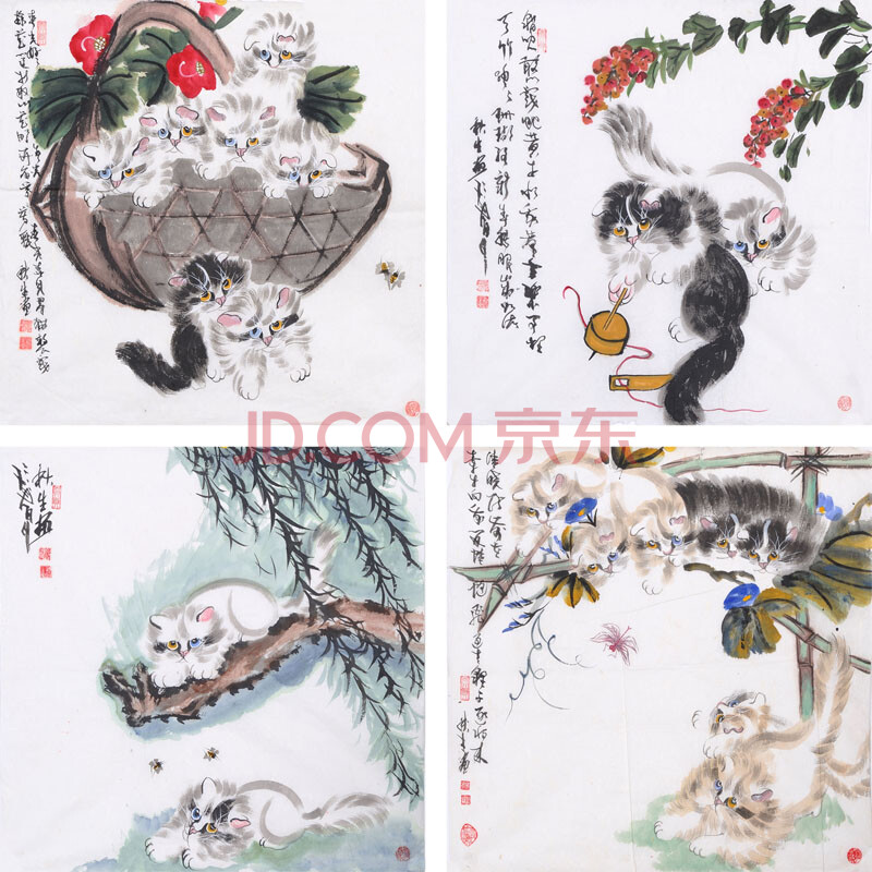 杨秋生 当代画猫大家,齐鲁书画研究研院画家,山东省书画艺术促进会