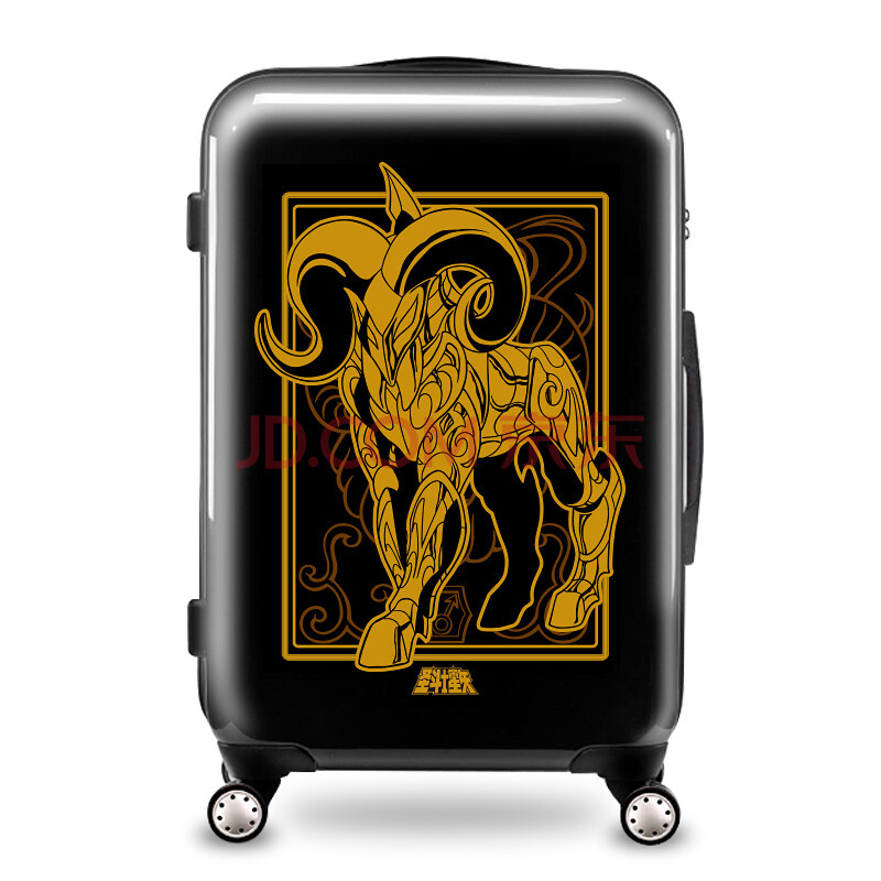 圣斗士星矢 白羊座黄金圣衣拉杆箱 金色 20寸