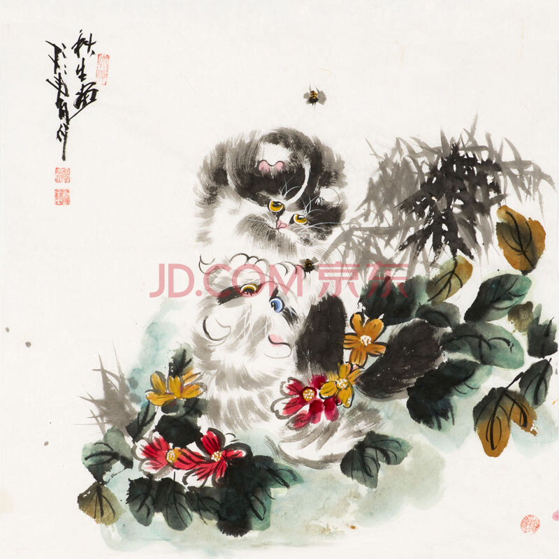 杨秋生 当代画猫大家,齐鲁书画研究研院画家,山东省书画艺术促进会