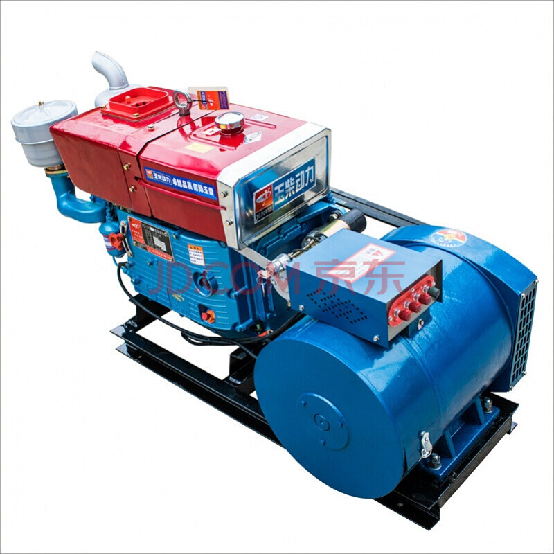 定做发电机 8 12 15 20 24 30 千瓦 kw 单缸 柴油发电机组 三相380v