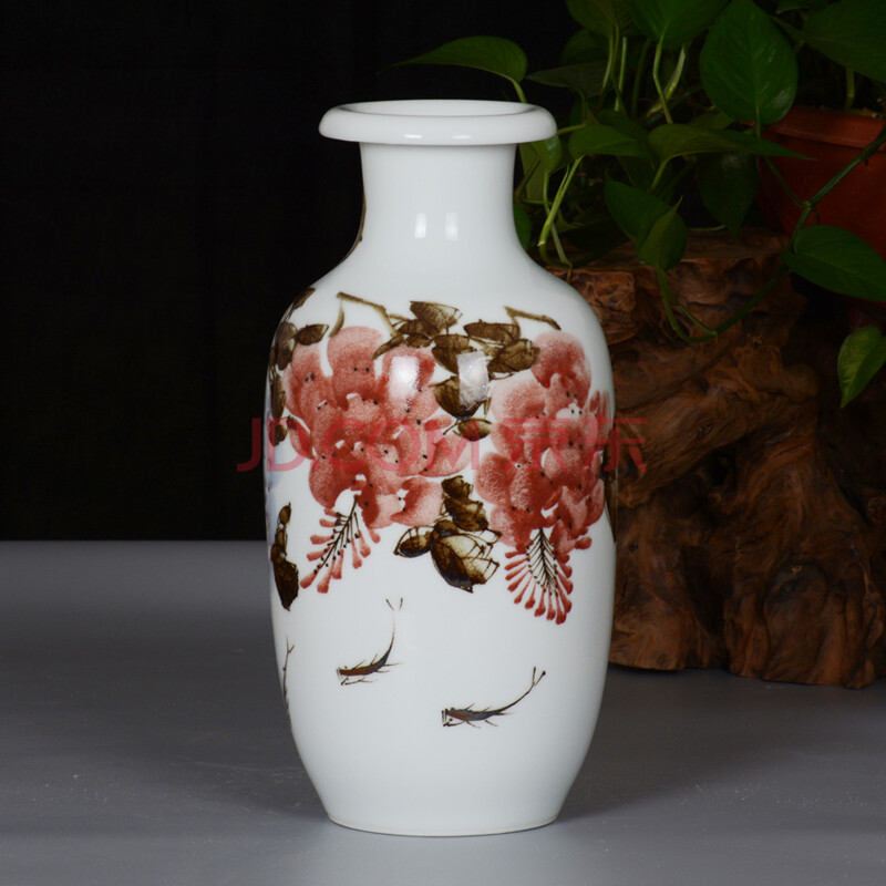 釉下五彩《紫气东来》曹军景德镇陶瓷艺术家