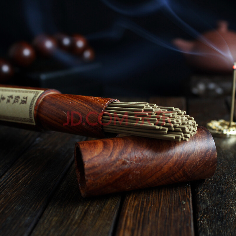 沉香线香供香财神香 红土沉香线香卧香 室内香薰香21cm 10g装