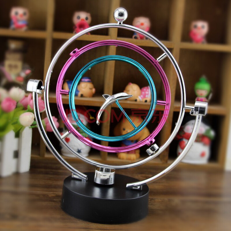 虞墨 天体运动能量旋转无极摇摆器创意小礼品桌面摆设送朋友送儿童