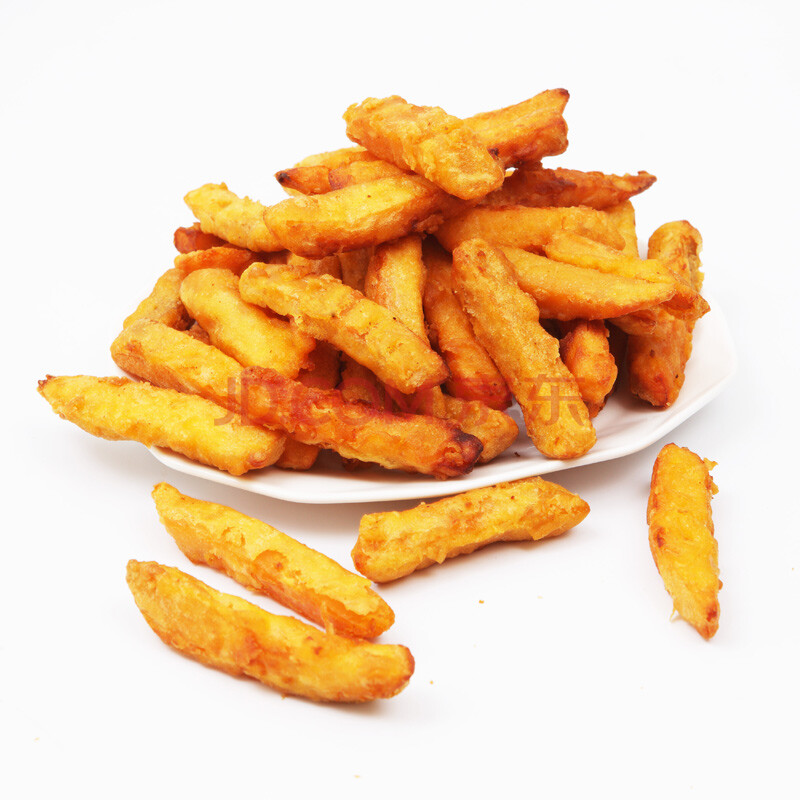薯条地瓜条 黄金番薯条 红薯条油炸半成品小吃零食 1000gqec