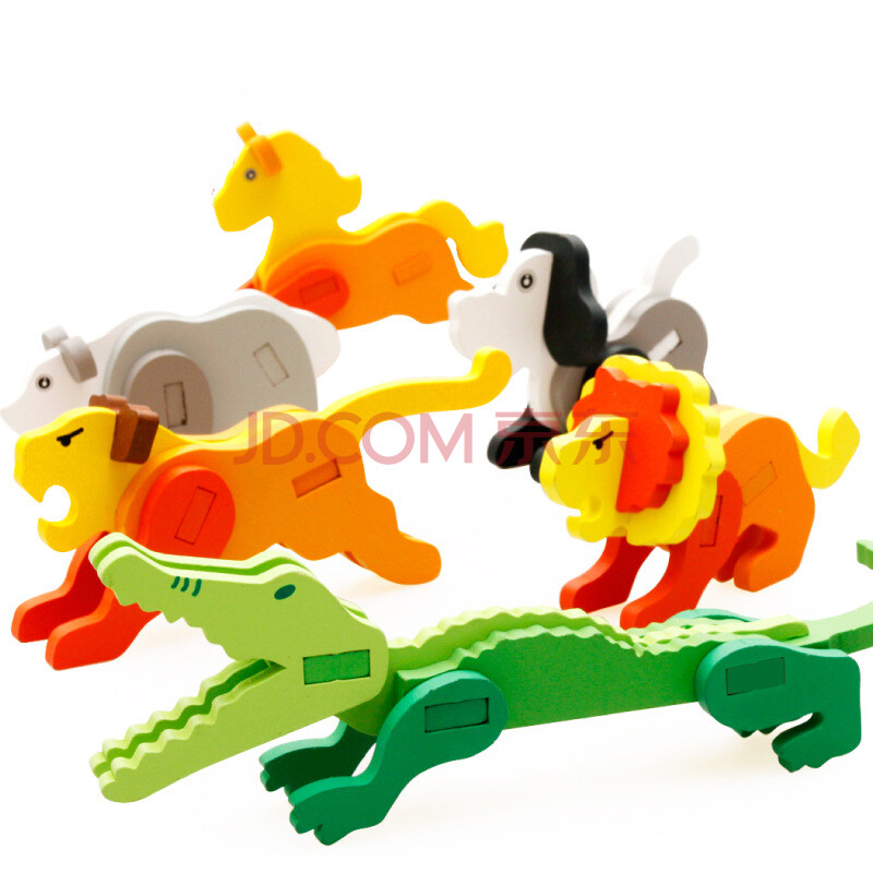 卧室摆件动物小家具模型 骆驼3d立体拼图