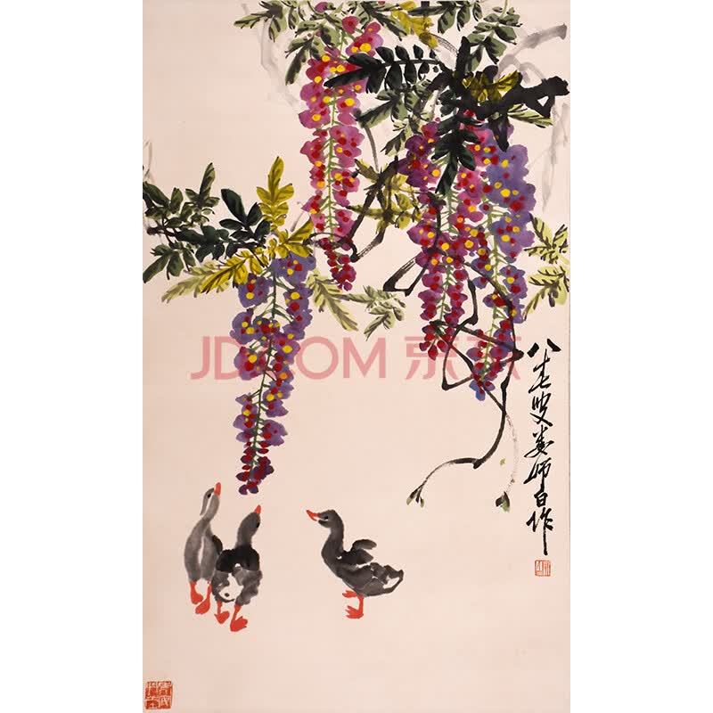 娄师白【紫藤小鸭】