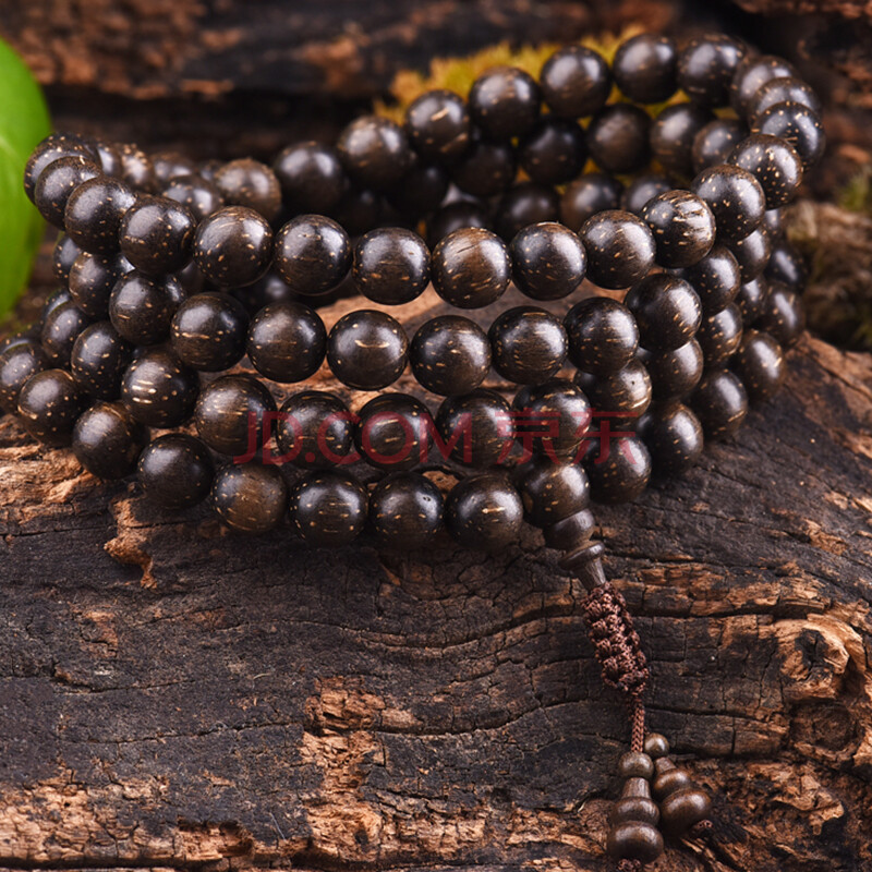 沉水级伊利安沉香木多圈手串 0.9cm 50.05 g