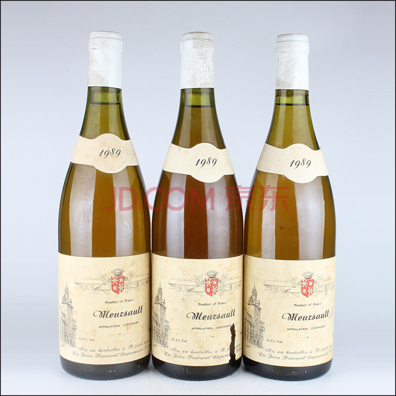 【3瓶】1989年默尔索产区白葡萄酒meursault