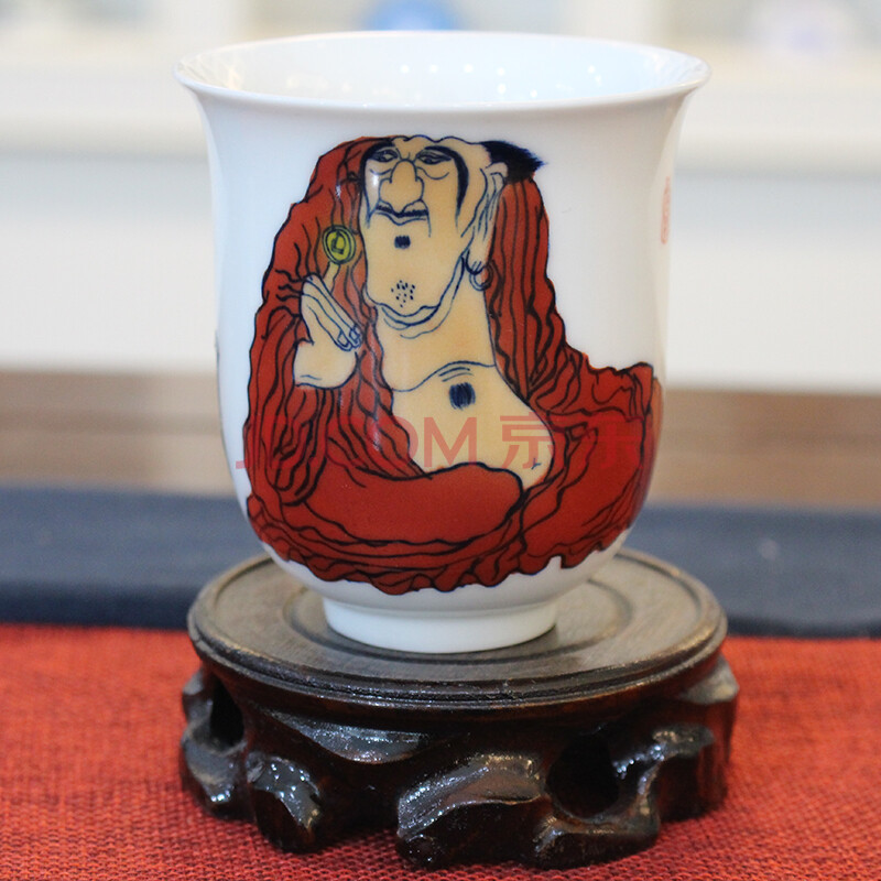 国家大师 童义春 罗汉杯 8*6.5cm d-ty10.027
