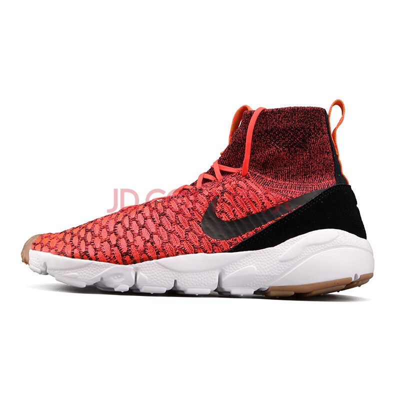 nike air footscape magista flyknit 小吕布男子休闲鞋 红色816560