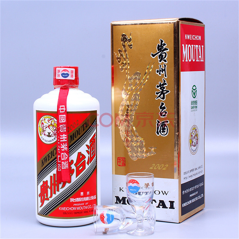 【國酒茅臺】2002年 貴州茅臺酒 53度 500ml 1瓶