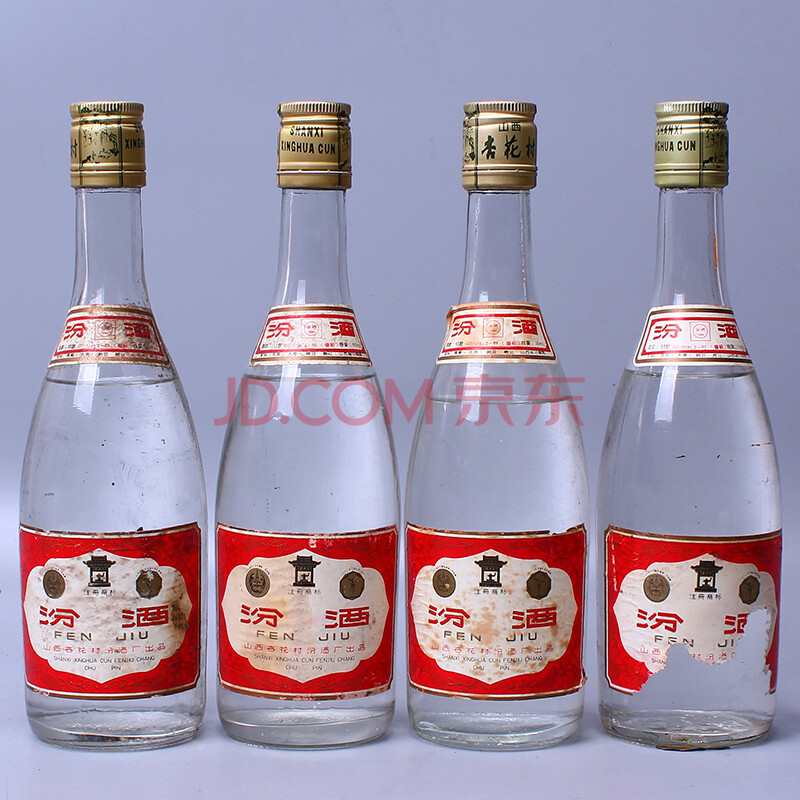 y31 【中國名酒】1991年 汾酒 53度 500ml 4瓶