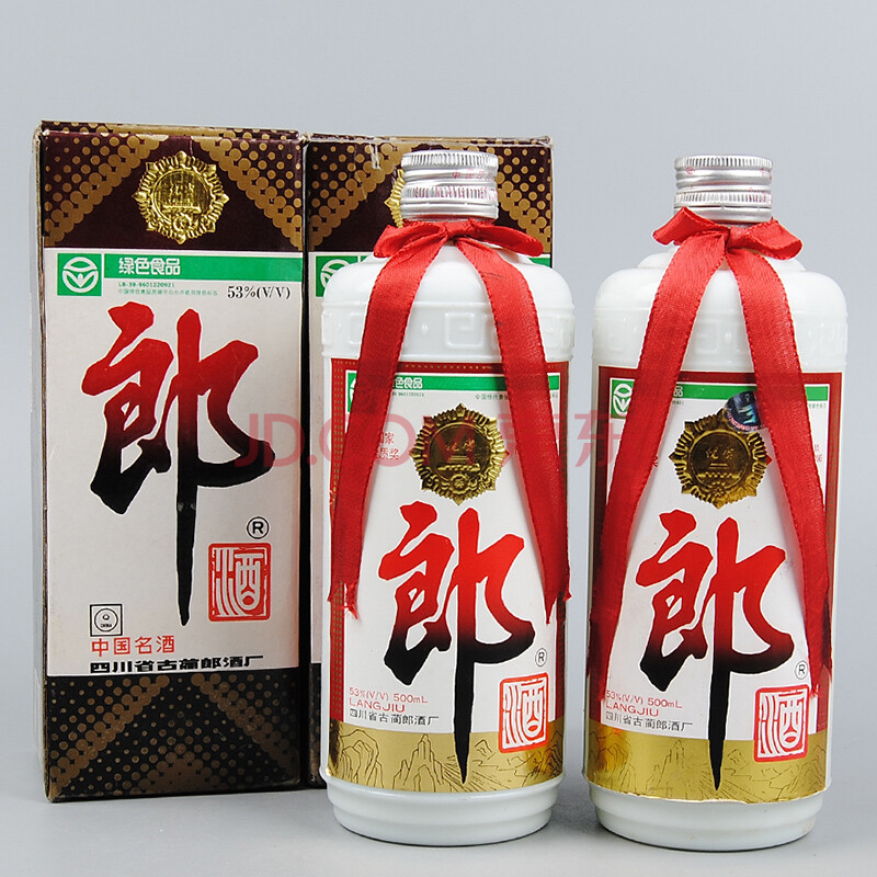 【中國名酒】1998-99年 醬香 郎酒 2瓶 53度 500ml