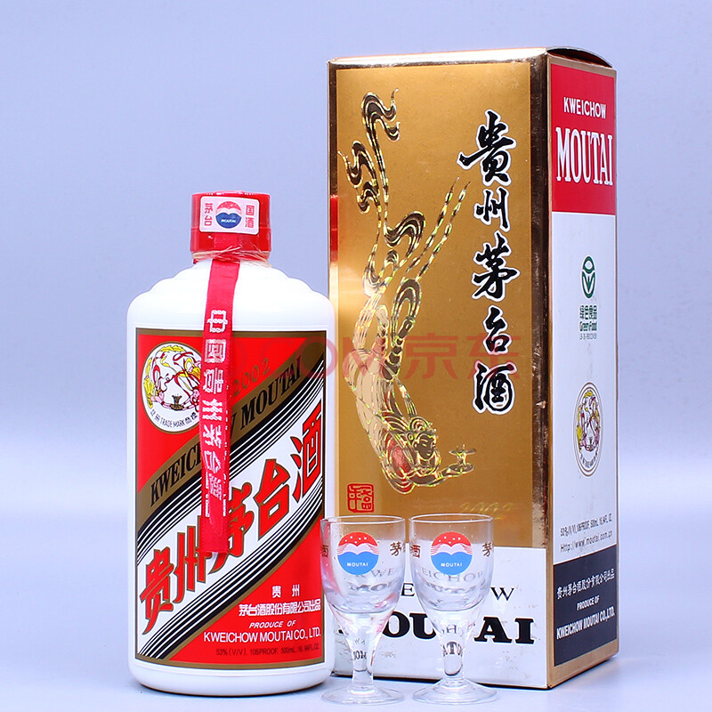 【国酒茅台】2002年 贵州茅台酒 53度 500ml 1瓶