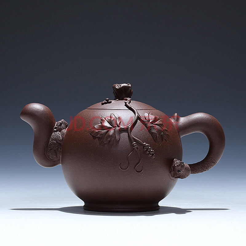 王正国 实力派民间老艺人 紫泥【硕果累累】宜兴紫砂壶茶壶