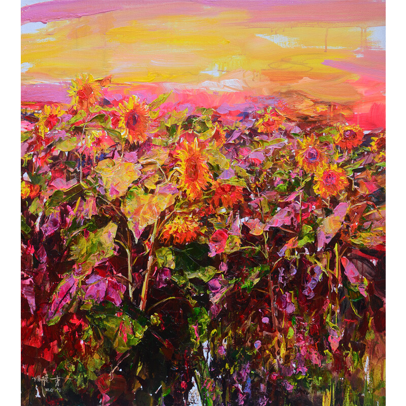 孙晓东 《交响曲》 布面丙烯 收藏级珍品