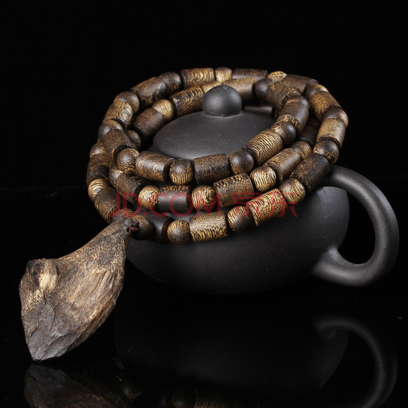 【鹭璐文玩】 越南金丝沉沉香木毛衣链