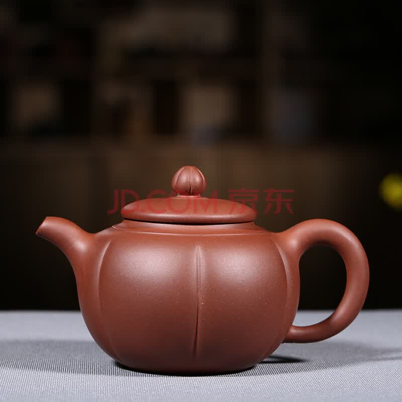 工艺美术师 2015年"景舟杯"金奖者 毛方荣 【柿圆壶】 原矿清水泥