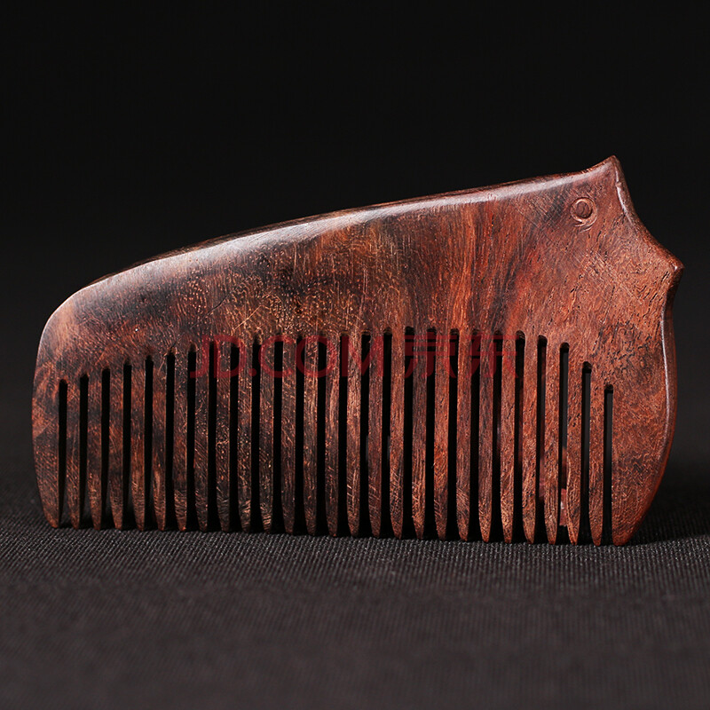 豪缘名木 一物一拍黑酸枝 木梳 送礼收藏96mm56mm6mm