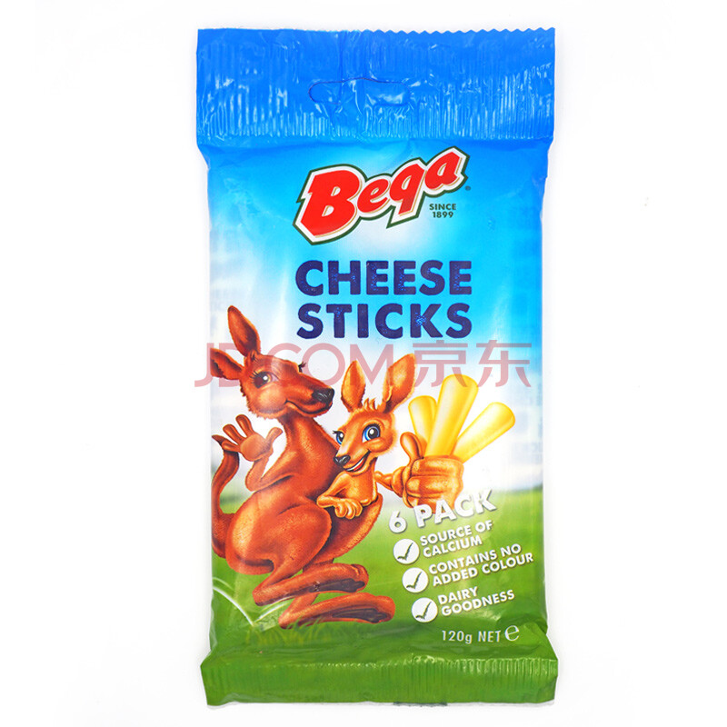 百嘉(bega) 儿童再制干酪条 120g(2件起售)