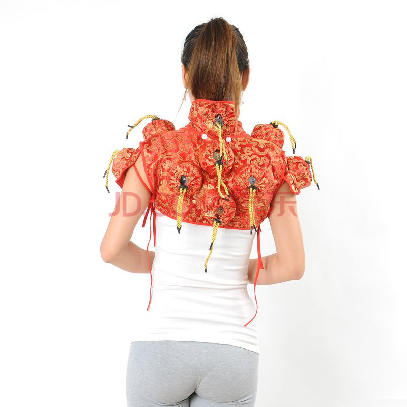 创安名品 艾灸盒 随身灸盒 温灸盒 艾灸器具 温灸器具 肩背颈9连 全铜